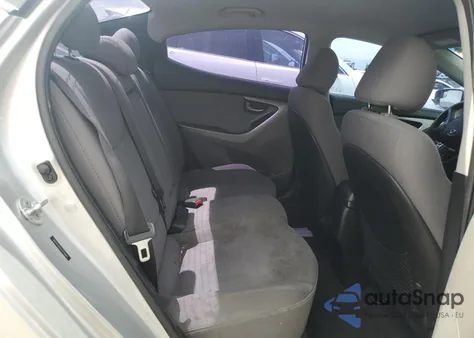 2014 Hyundai Elantra Se from USA, damaged, VIN 5NPDH4AE5EH475665